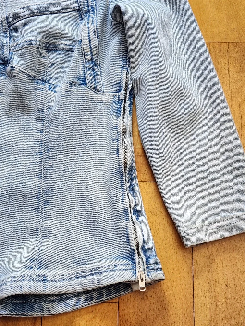 Isabel Marant Vanio Denim Corset Top - FR 36